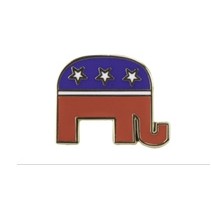 0.75" Republican Stock Pin