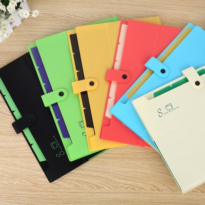 Poly File Folders w/Tab