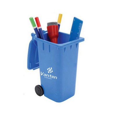 Trash Can Shaped Pen Holder