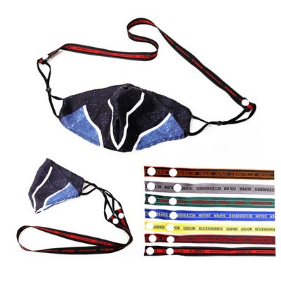 Full Color Face Mask Lanyard