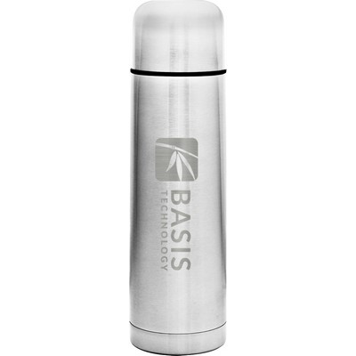 1 Liter Stainless Steel Vacuum Insulated Thermos - Laser Etched