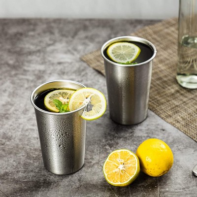 Stainless Steel Pint Cup 16oz