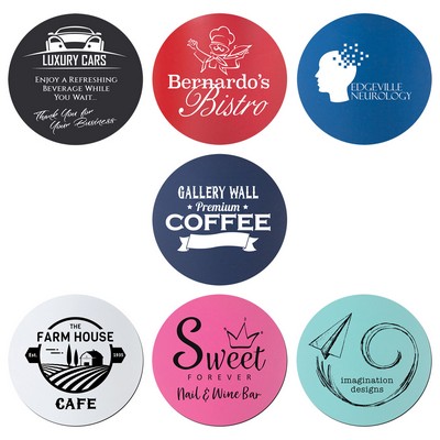 3.75" Round Silicone Coasters