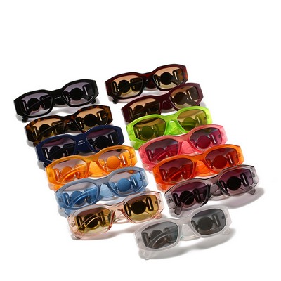 Small Frame Rectangle UV400 Sun Glasses