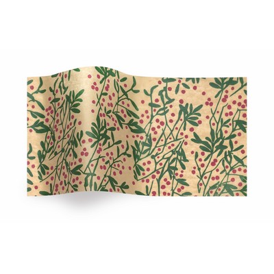 Season's Greetings Happy HollyDays Wrapping Tissue (20"x30")