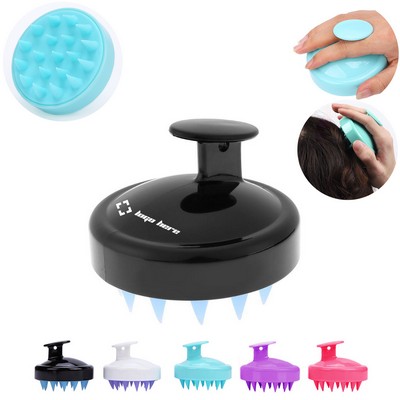 Hair Shampoo Brush w/ Soft Silicone Scalp Massager