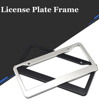 Stainless Steel License Plate Frame