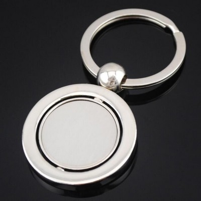 Round Spinner Keychain