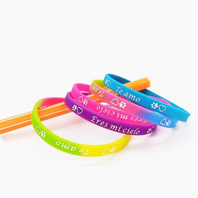 6mm H Silicone Bracelet