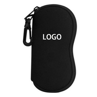 Portable Sunglasses Case W/ Keychain