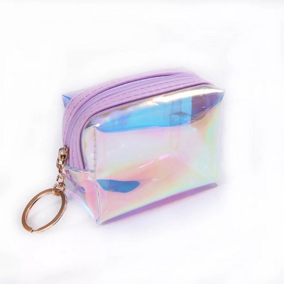 Hologram Zipper Coin Purse