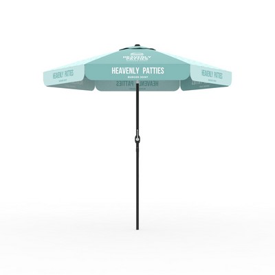 Dye Sublimated Market Umbrellas 90" - With Valances