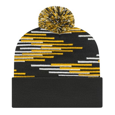 Cap America® USA Made Bar Knit Beanie (Blank)