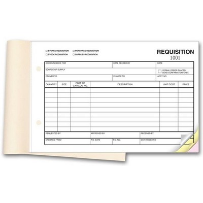 4-in-1 Requisition (3 Part)