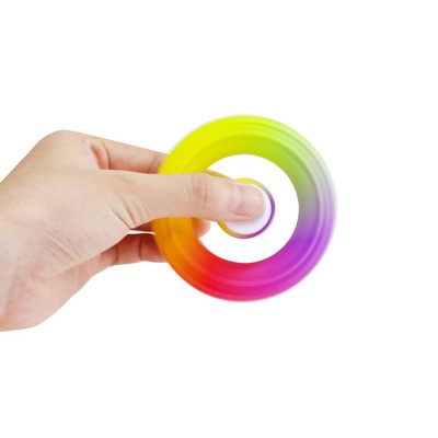 New Style Durable Silicone Nonslip Hand Grip Squeeze Toy Spinner Fidget Toy