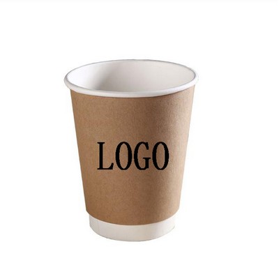 8 Oz. Hot/Cold Kraft Paper Cups