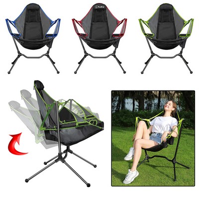 Folding Hammock Camping Chair Swing Rocking Beach Chair