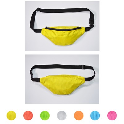 Full Dye Sublimation Single Front Pocket Waist Bag