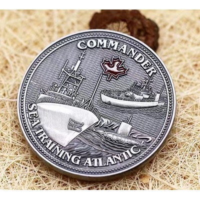 Customized Struck Brass Commemorative Coins(1.75 inches)