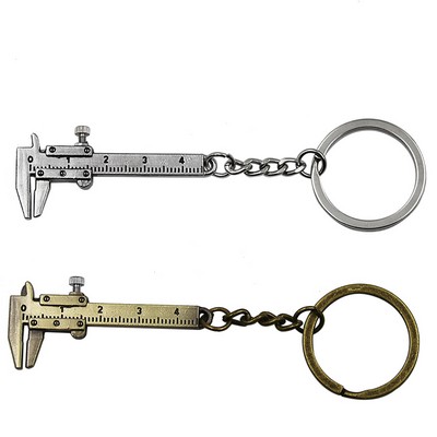 Mini Vernier Calipers Keychain