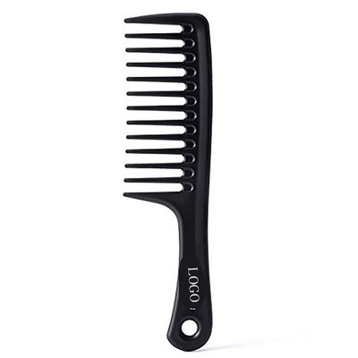 Plastic Wide Teeth Hair Comb