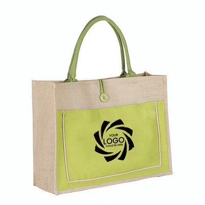 Medium Natural Jute Tote