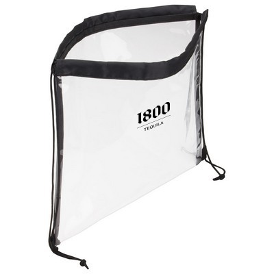 Clear Bag With Drawstring