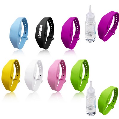 Silicone Hand Sanitizer Bracelet