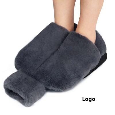 2L Large Capacity Plush Hot Water Bag Foot Warmer