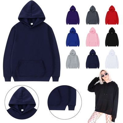 Adult Fleece Hoodie Sweatshirt