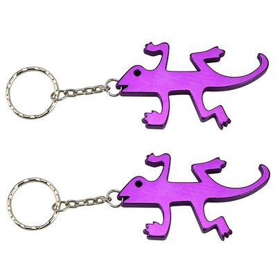 Lizard Bottle Opener Keychain