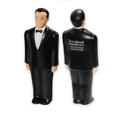 Custom Groom Figure Shape Stress Reliever