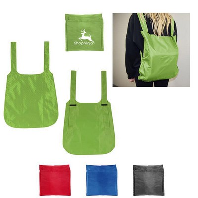 Convertible Ripstop Tote Bag Backpack