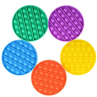 Silicone Pressure Relieving Push Pop Bubble Fidget Toys