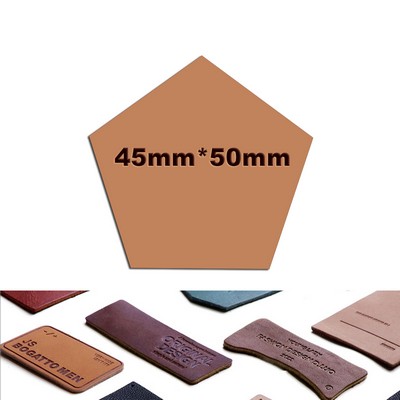 45 x 50 mm Leatherette Patch Faux Leather Patch Cloth Mark