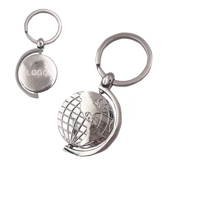 Creative Globe Rotating Keychain