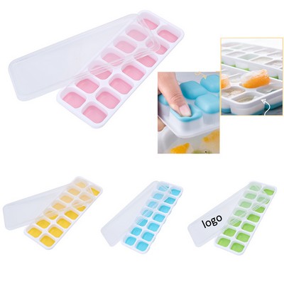 Flexible Ice Cube Tray 14 Grids