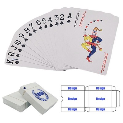 Advertising Standard Poker Playing Cards Set