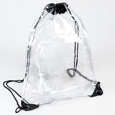 Eco Friendly Clear Drawstring Bag