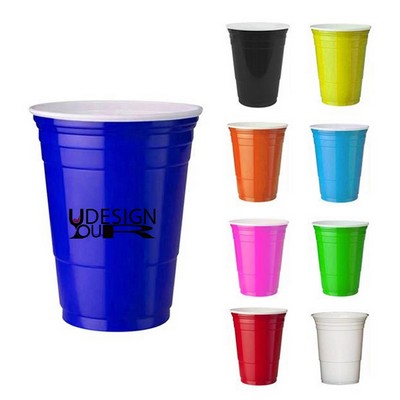 16 Oz. Reusable Plastic Party Cup