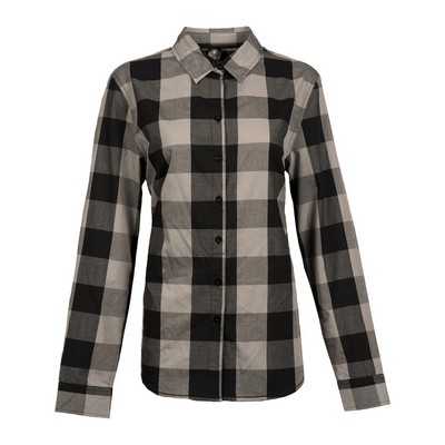 Burnside Ladies' Buffalo Plaid Woven Shirt