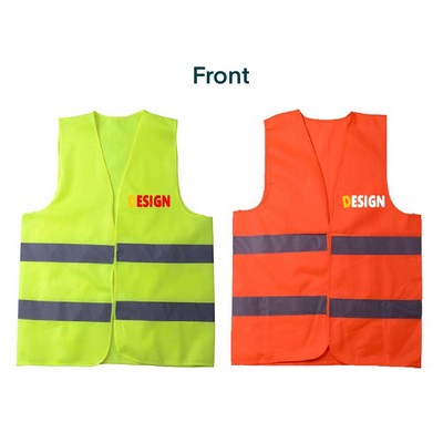 High Visibility Safety Vest MOQ 50PCS