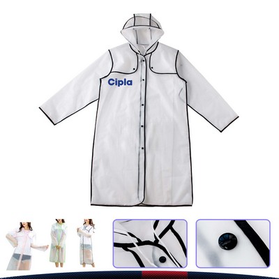 Transparent Adult Raincoat