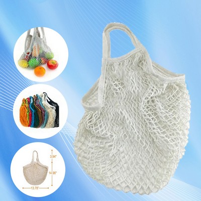 Compact Reusable Cotton Shopping Tote for Portable and Environmentally Friendly Shopping