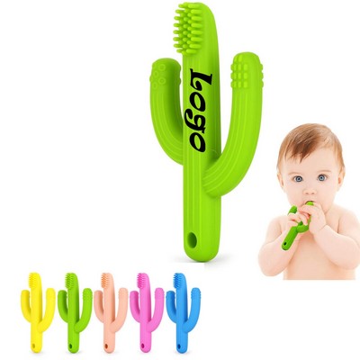 Cactus Teether Baby Toothbrush