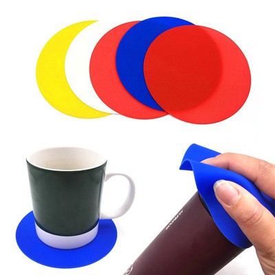 Silicone Round Jar Opener Coaster