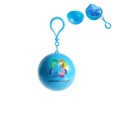 Raincoat Ball with Key Chain