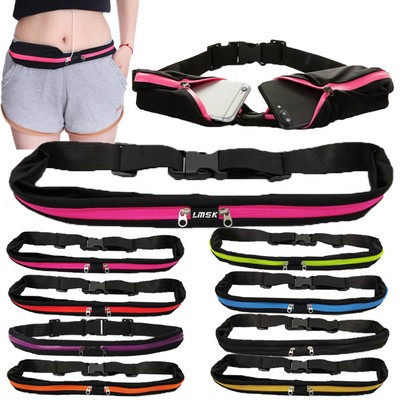 Adjustable Running Belt Waistpack Bag