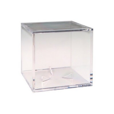 Acrylic Baseball Display Case with Grandstand Holder