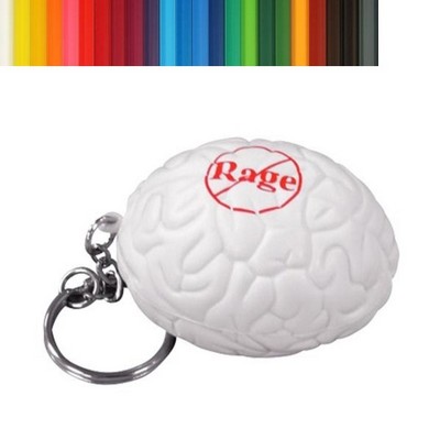 Strange Brain Stress Reliever Key Chain